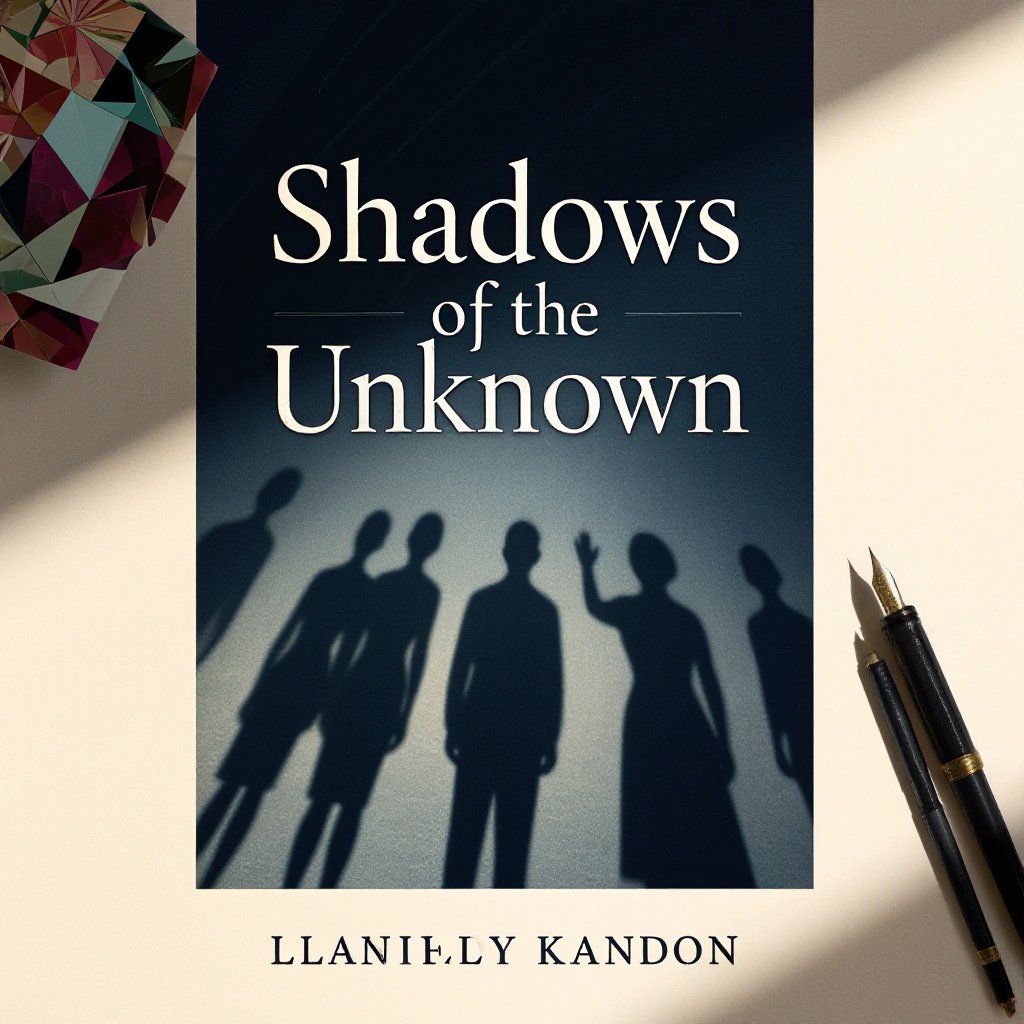 Book front cover title shadows of the unknown 