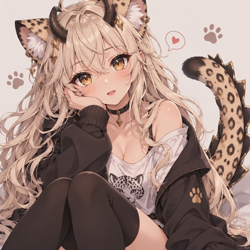 Ma part Lepord part    U dragonHuman hot girl