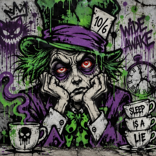 Mad hatter with Insomnia