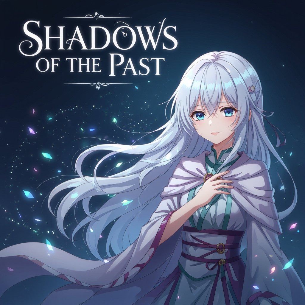 Book front cover title of the shadows of the past