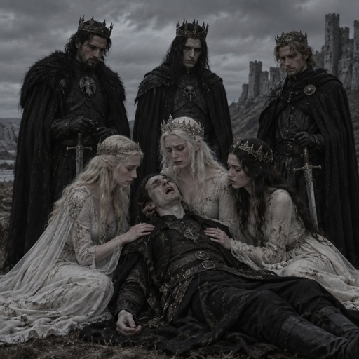 Cries The Dead Man Is 3 Princesses And 3 Princes 