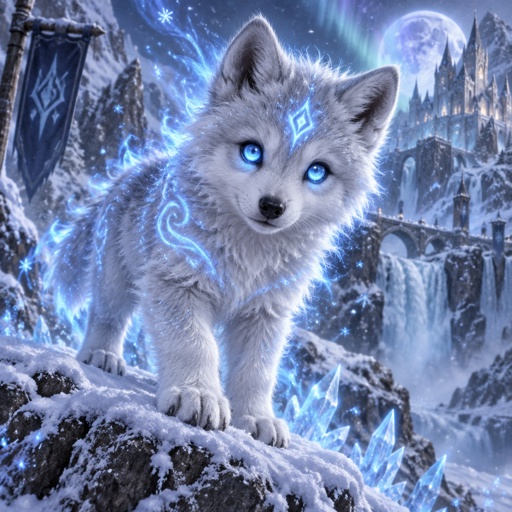 Eis Wolf Baby 