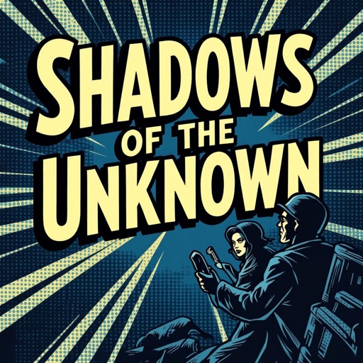Book front cover title shadows of the unknown 