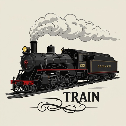 Name Daniel with train for a tattoo 