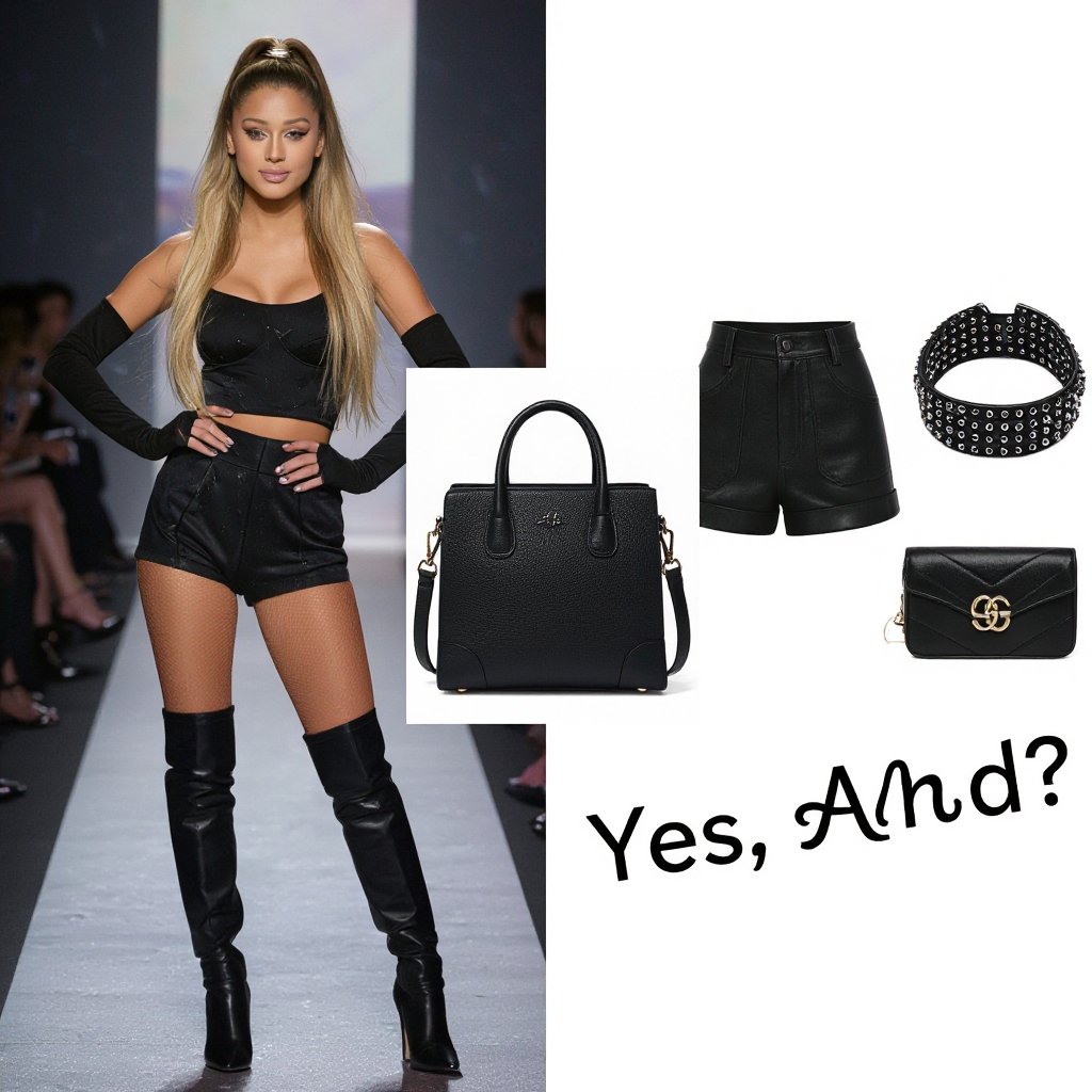 Ariana grande yes and tour outfit 