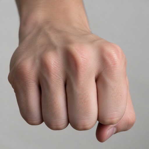  Fist Metacarpal Knuckles Hand Teen Boy 