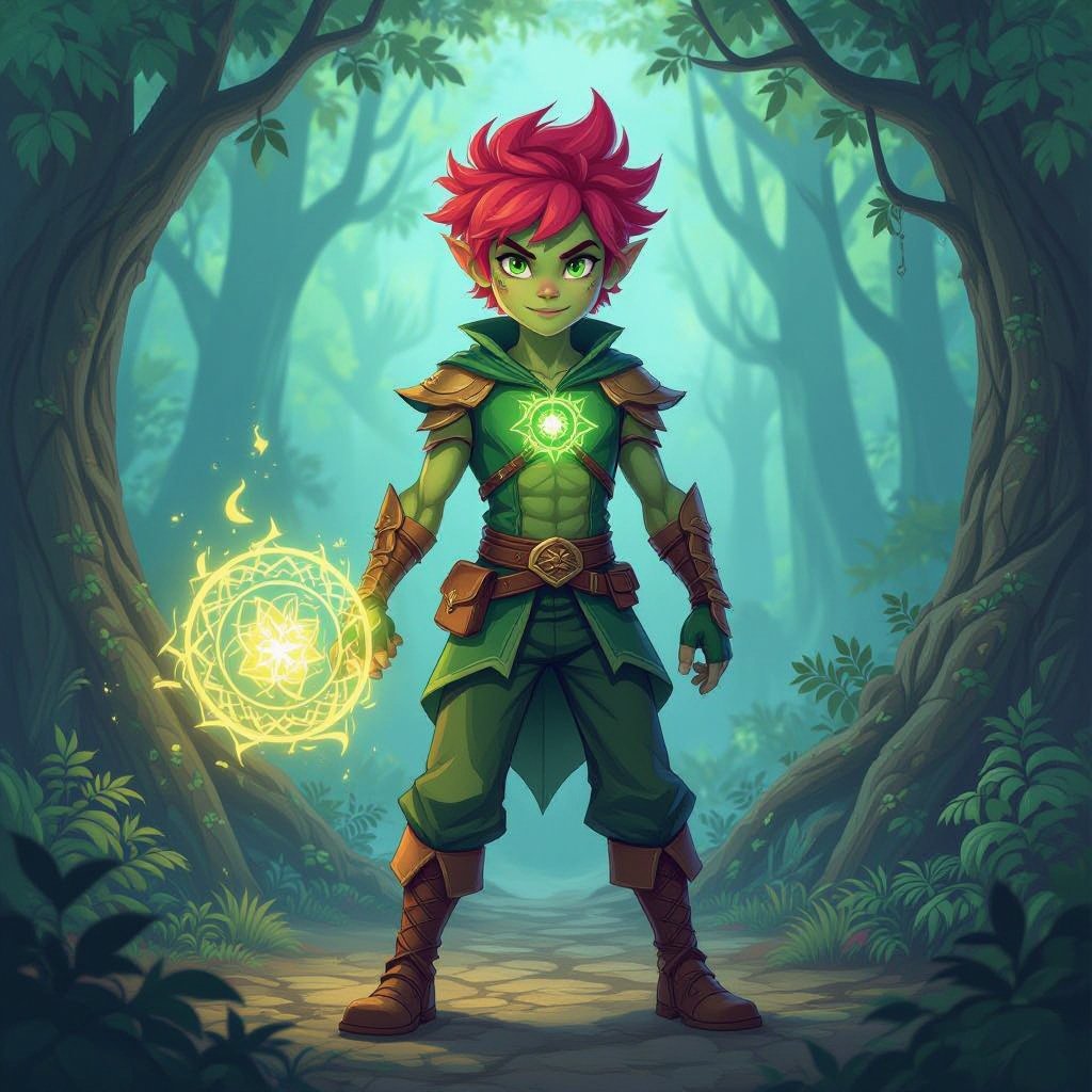 Beast boy from teen titans in human form