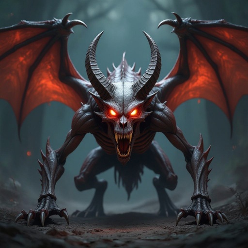 Scary Demonic Creature
