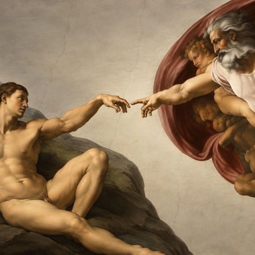 The Creation Of Adam 
