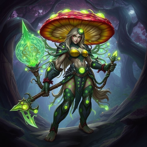 Fungril female fighter
