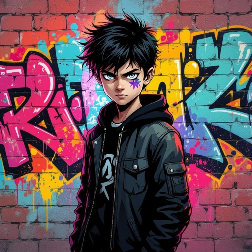 Telekinetic and dark manipulation powers boy teenager 17 years old dark with bad past and mysterious and quite