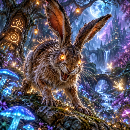 The mad hare