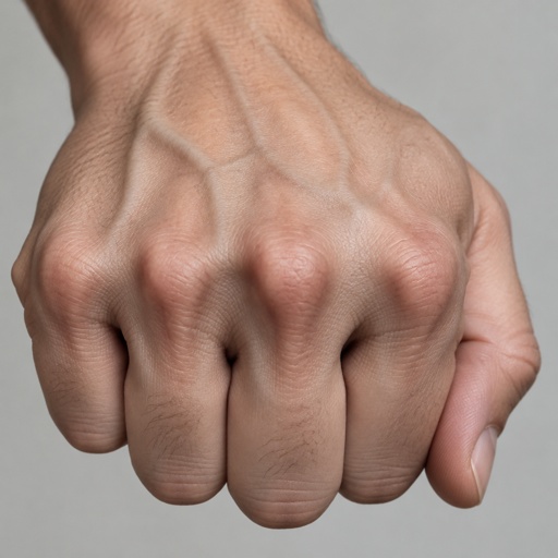 Metacarpal Knuckles Hand Precise