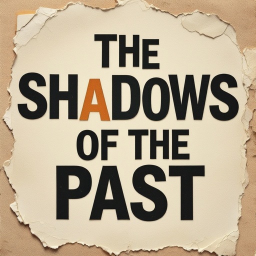 Book front cover title of the shadows of the past