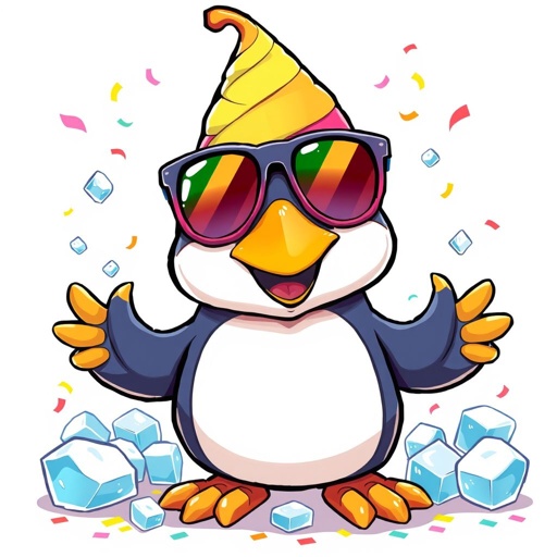 Make a funny character named to cool! 