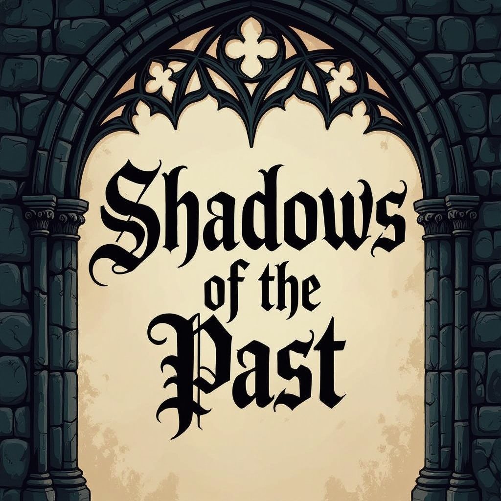 Book front cover title of the shadows of the past