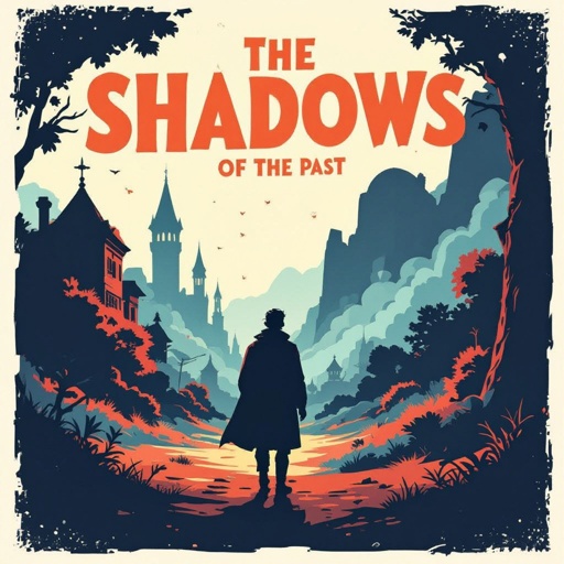 Book front cover title of the shadows of the past