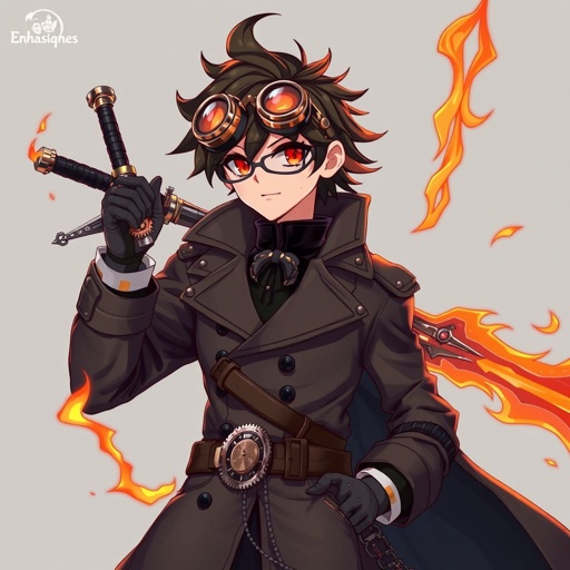 Create Diluc from Genshin Impact