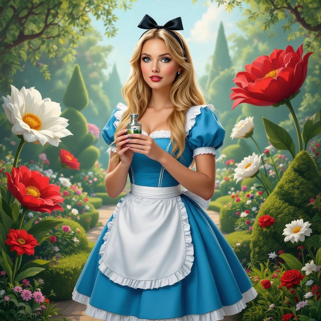 Alice in wonderland adult