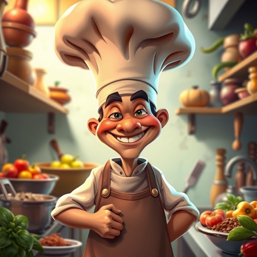 Create a funny looking chief name adobo 