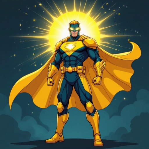 Solar Soldier Super Hero