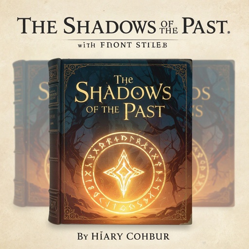 Book front cover title of the shadows of the past