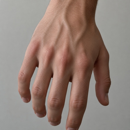 Metacarpal Knuckles Hand Teen Boy 
