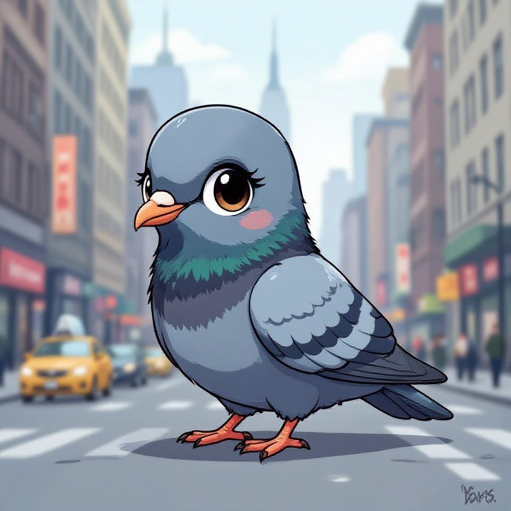 New York pigeon 