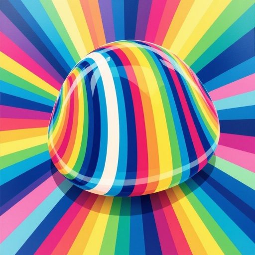 Rainbow Labubu