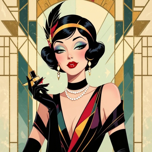 Create a character lady who has attitude but is funny looking and loves lipgloss 