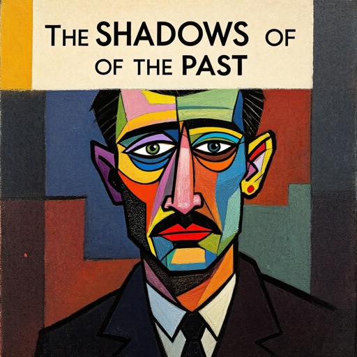 Book front cover title of the shadows of the past