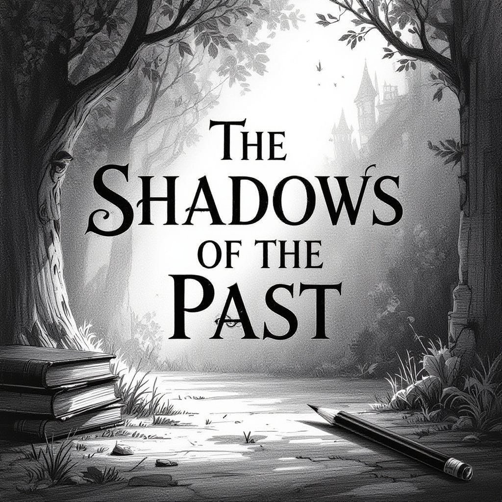Book front cover title of the shadows of the past