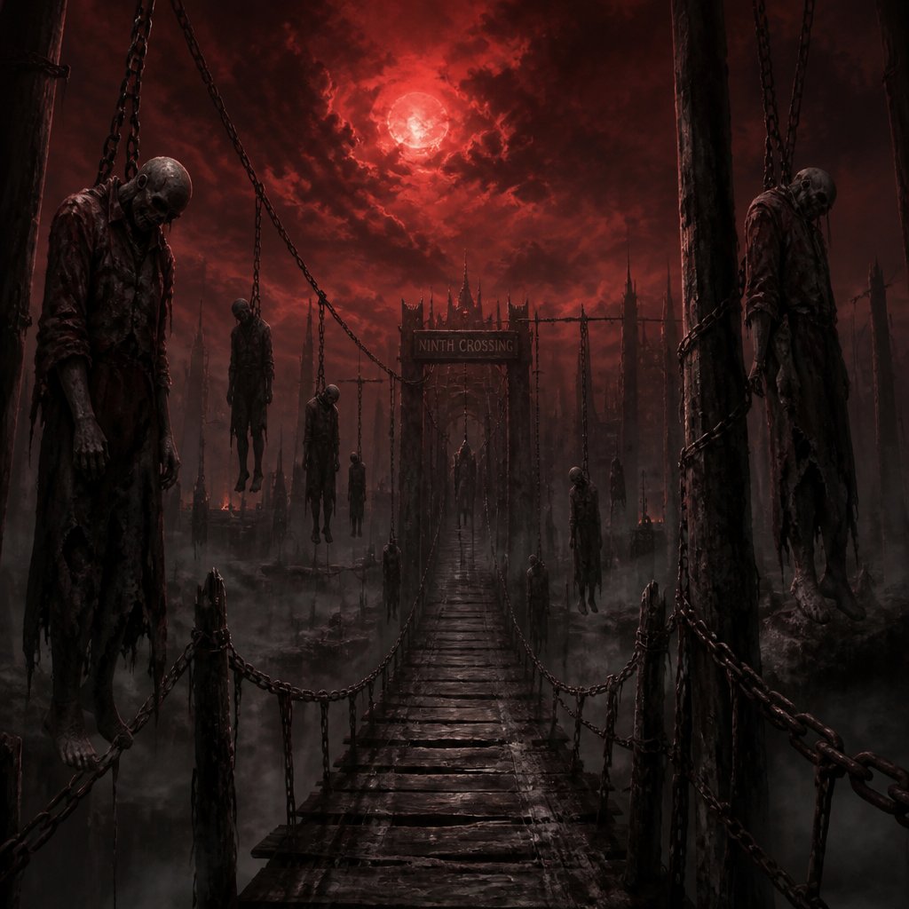 Ninth crossing like crossing into hell