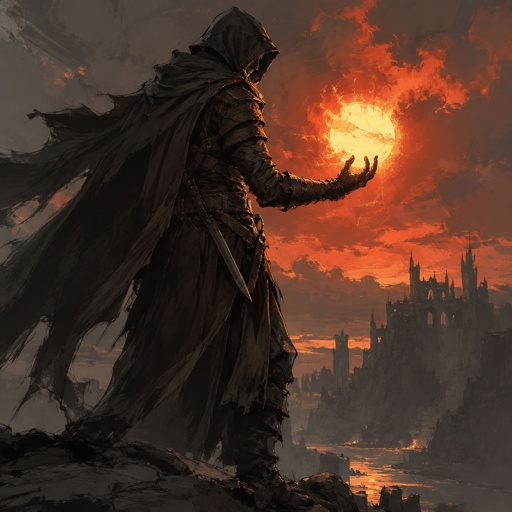 assassin light that burns the sky