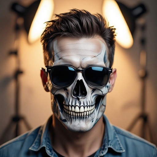 Skull head guy