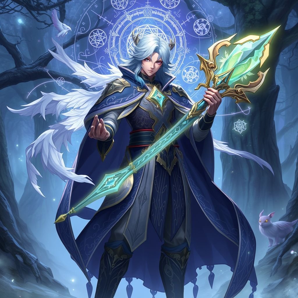 Create Albedo from the game Genshin Impact