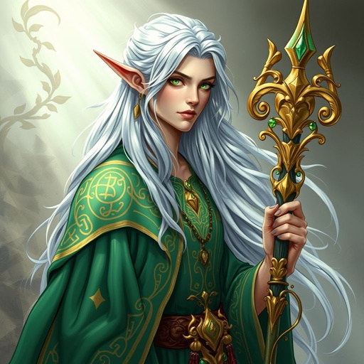 Elvish sorcerer