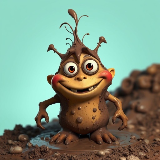 Create a funny character name mud dud 