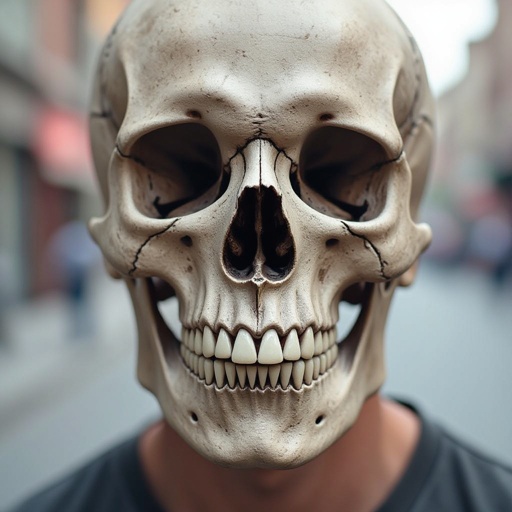 Skull head guy