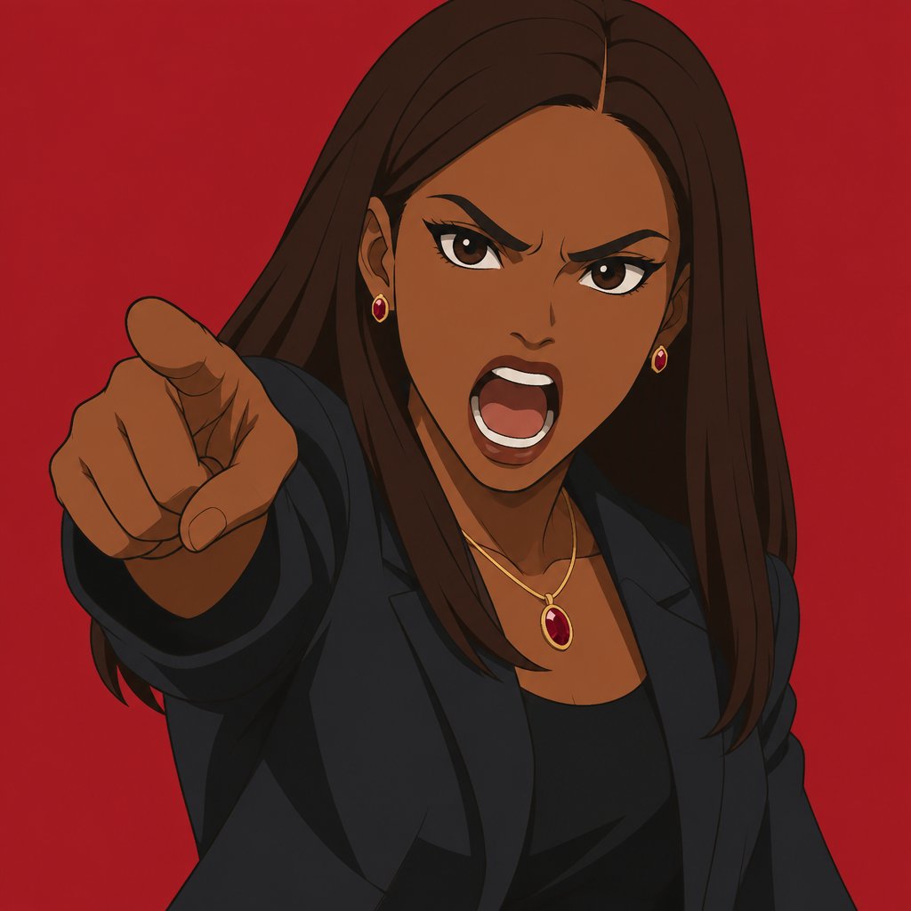 Female,ruby,dark skin,brown straight hair,brown eyes,loud and aggressive makes sure she gets the answers she needs,intense eyes,says before she thinks,works out,works in an agency and is a agent