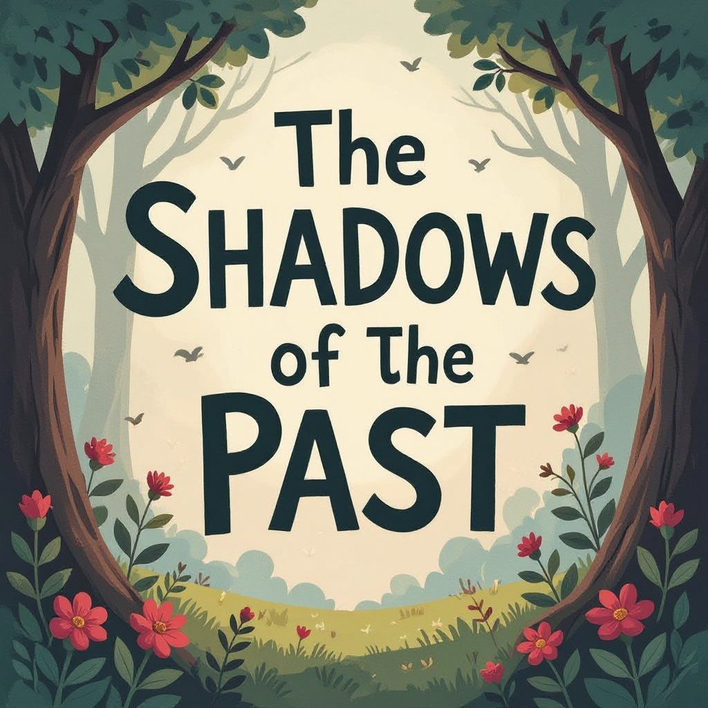 Book front cover title of the shadows of the past