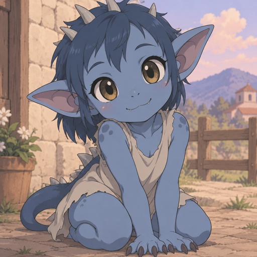 , chupacabra female child,
