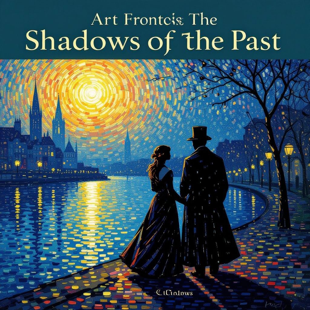 Book front cover title of the shadows of the past