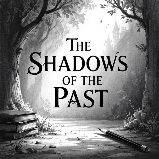 Book front cover title of the shadows of the past