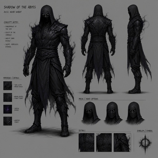shadow assassin, shadow of the abyss, based on noob sibot