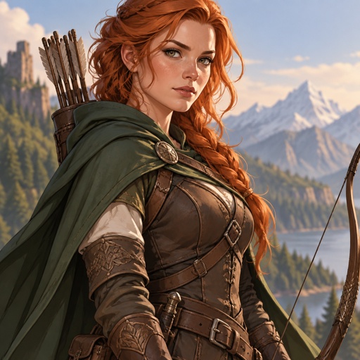 Female Fiery ginger ranger