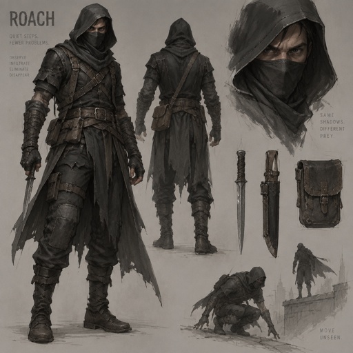 assassin name roach