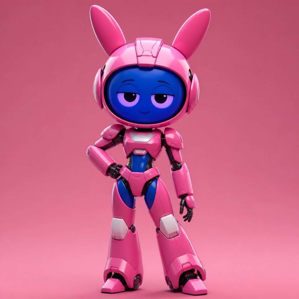 Pinki from Sprunki as Elita One merging her legs onto Jevin from Sprunki and then her arms and then her Body and lastly her head and helmet