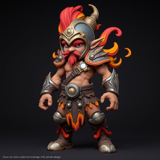 Create a character: battle hero Rhen the Fire-Singer – A lean, muscular man. Show him head to toe including his shoes.