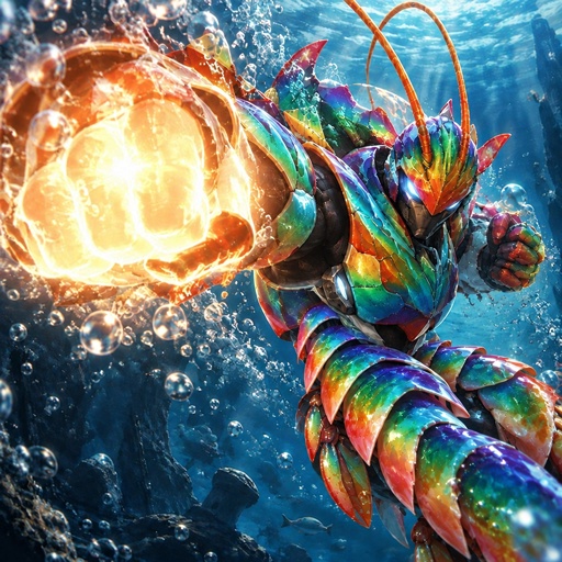 a colorful dragon is floating in the water